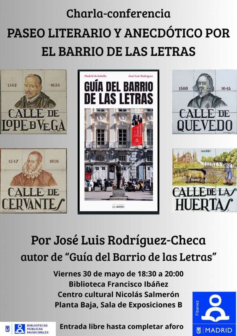 Bibliotecas de Chamartín programación mayo 2025