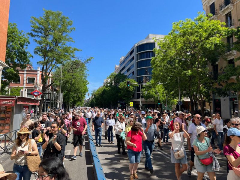 Marcha por la Sanidad Publica Madrid