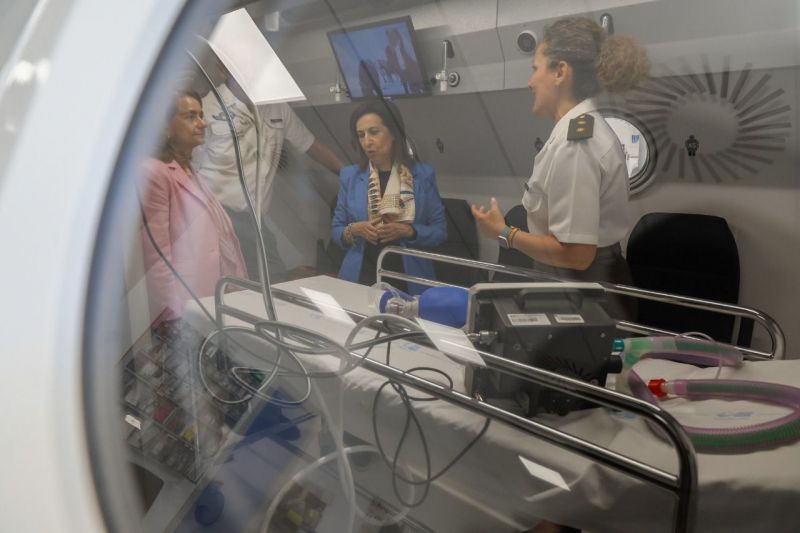 Complejo hiperbárico hospitalario Gómez Ulla Madrid 2025