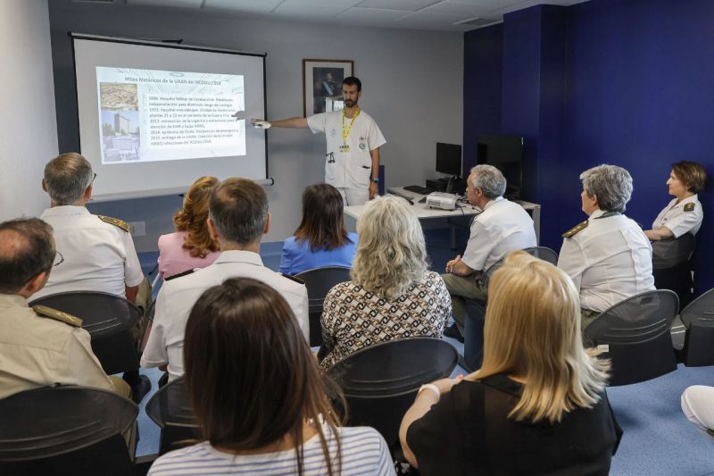 Complejo hiperbárico hospitalario Gómez Ulla Madrid 2025