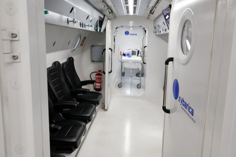 Complejo hiperbárico hospitalario Gómez Ulla Madrid 2025