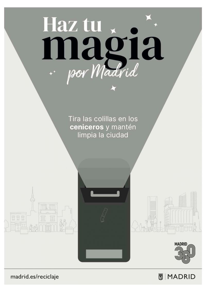 Nueva imagen campaña de reciclaje 'Haz tu magia' de Madrid