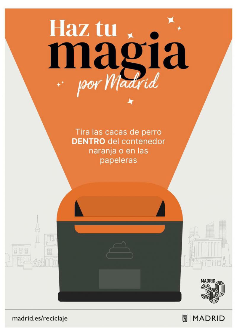 Nueva imagen campaña de reciclaje 'Haz tu magia' de Madrid