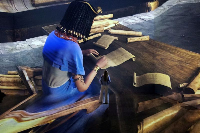 Cleopatra, la exposición inmersiva
