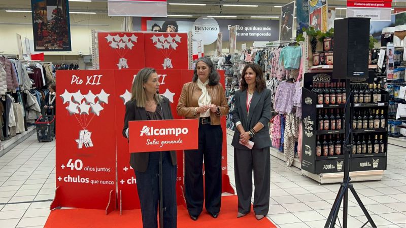 Alcampo Pío XII 50 aniversario Chamartín