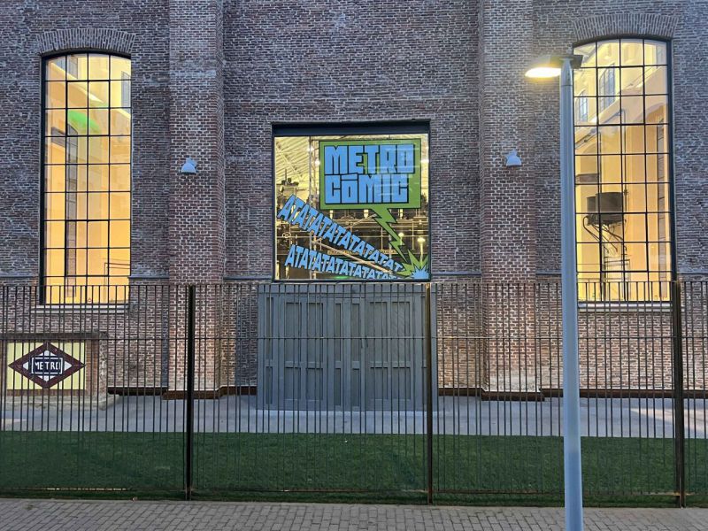 Exposición 'Metro Cómic, un viaje entre viñetas'