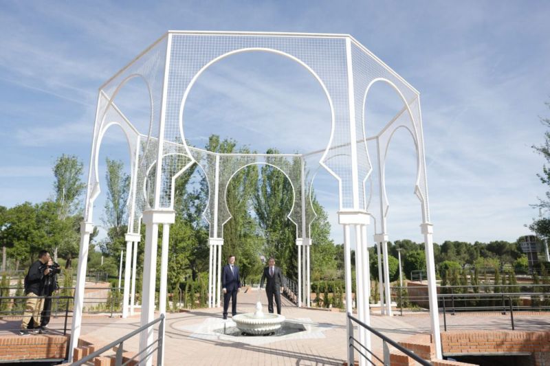 Jardín de las Tres Culturas, parque Juan Carlos I