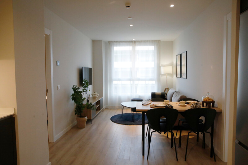 Edificio flex living ‘Bext Valdebebas’ en Hortaleza