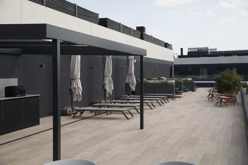 Edificio flex living ‘Bext Valdebebas’ en Hortaleza