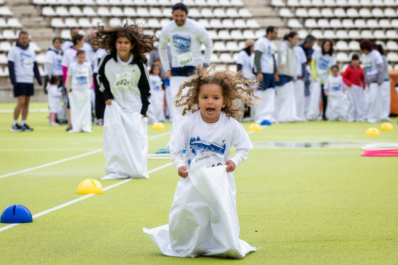 Jornada de deporte en familia en Chamberi