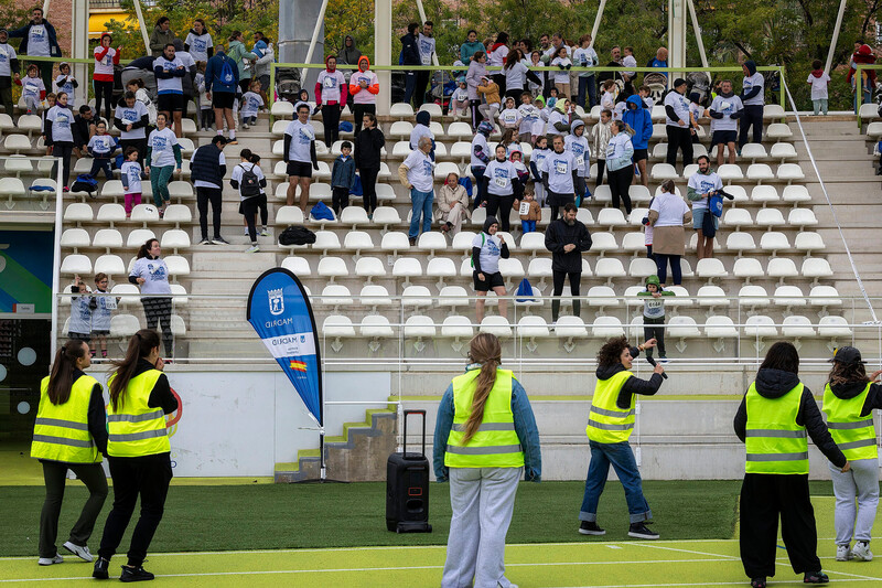 Jornada de deporte en familia en Chamberi